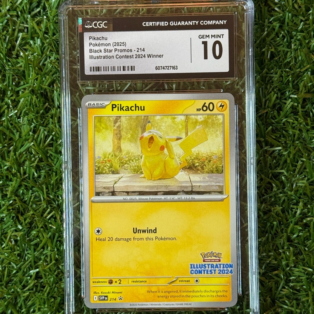 Pikachu Pokémon Card - Illustration Contest 2024 Winner